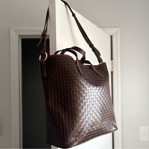 Dooney & Bourke Dark Brown Tote Bag
